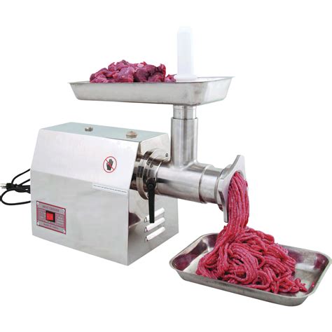 kitchener  stainless steel electric meat grinder  hp electric