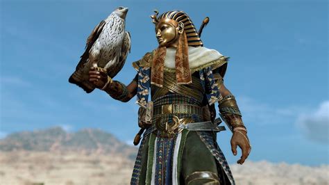 new assassin s creed origins pharaoh outfit and undead mount