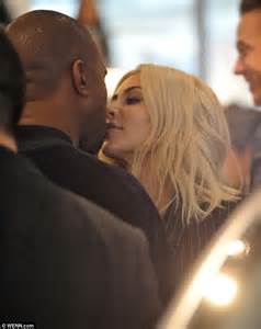 Kim Kardashian And Kanye West Get Amorous On A Parisian Shopping Trip
