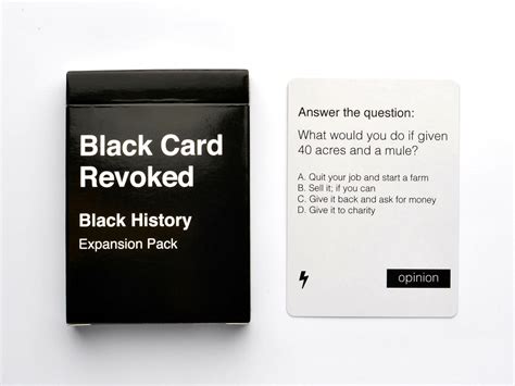 black card revoked black history cards   people
