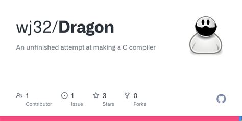 github wjdragon  unfinished attempt  making   compiler