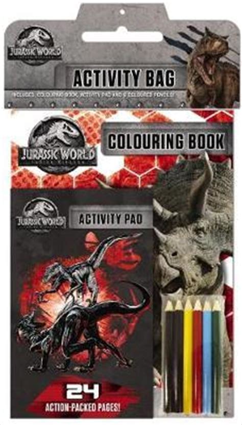 Buy Jurassic World Fallen Kingdom Activity Bag By Scholastic Australia