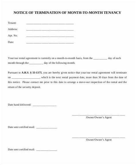 lease letter awesome  notice letters   landlord