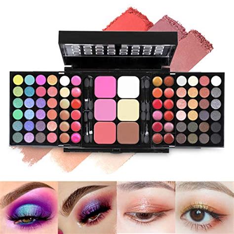 78 Colors Cosmetic Make Up Palette Set Kit Combination With Eyeshadows