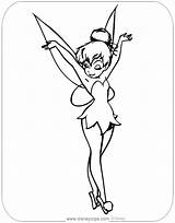 Peter Pan Coloring Tinker Bell Pages Hook Disney Disneyclips Captain Tinkerbell Arms Air Her sketch template