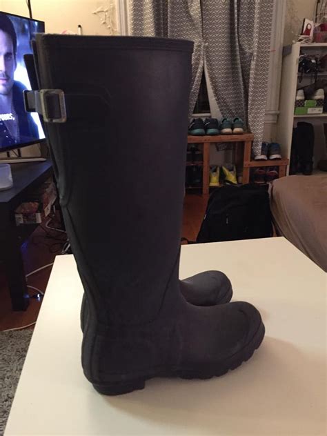 hunter dark purple boots boots booties  sale