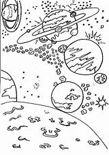 Asteroides Aliens Comet Pintar Meteor Alien Colorironline sketch template