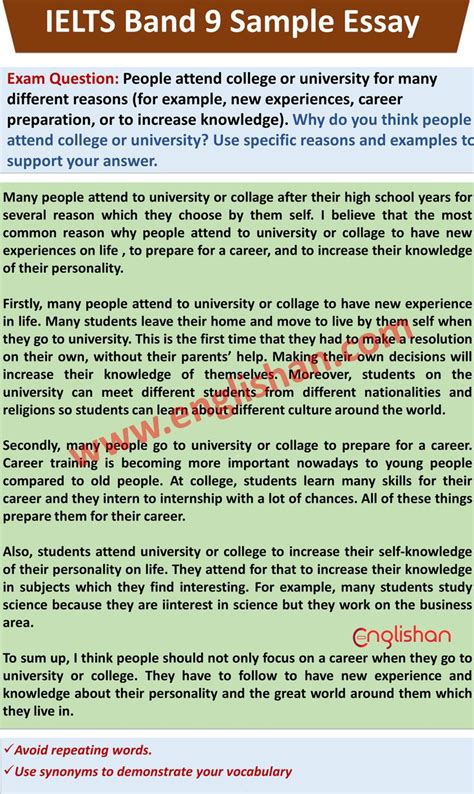 ielts writing samples band   essay writing examples essay