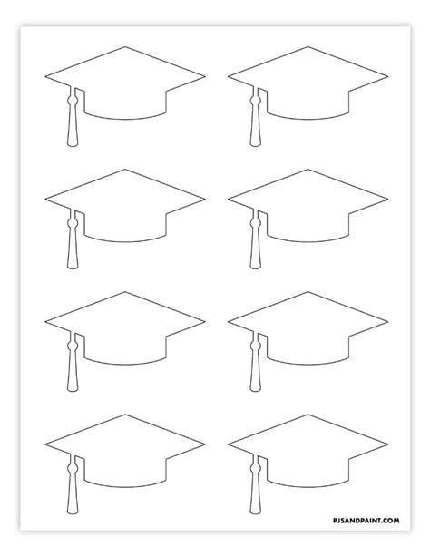graduation cap template  printable templates