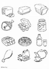 Alimentazione sketch template