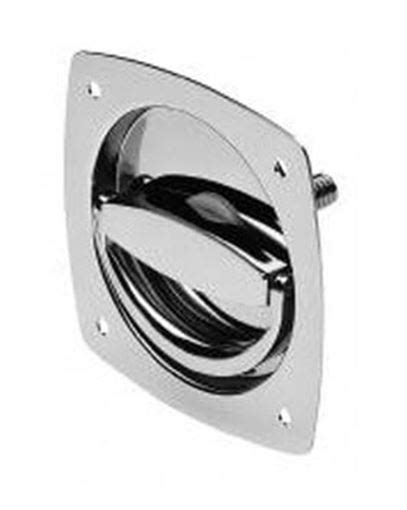 drop  ring latch polished chrome plated eberhard