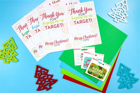 printable  gifting target gift cards   che
