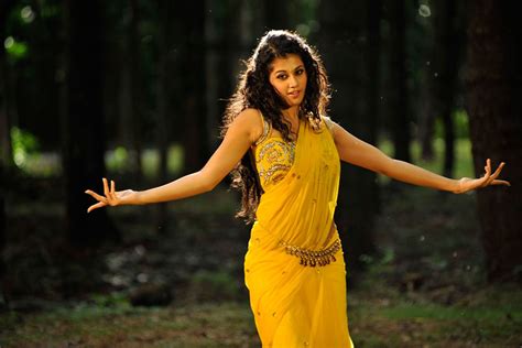 tapsee hot photos from the movie mogudu