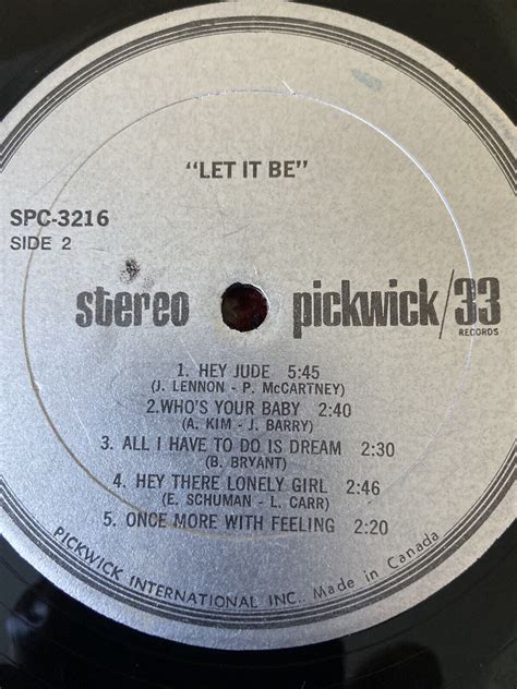 vinyl lp album spc  pickwick records kings road vg