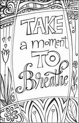 Breathe sketch template