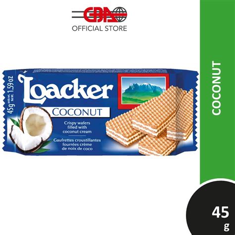 loacker wafer series multi flavor   shopee malaysia