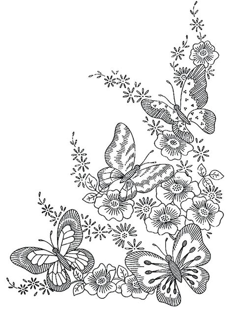 flower border coloring pages  getdrawings