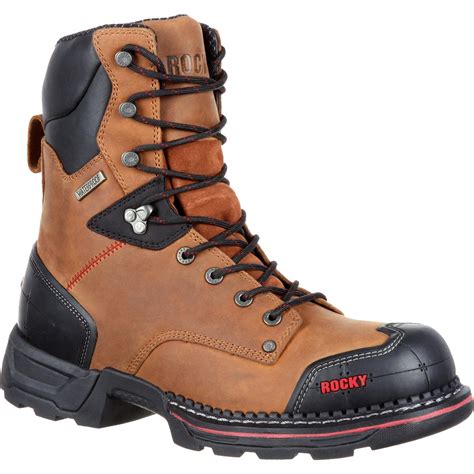 rocky maxx mens   waterproof work boots