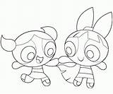 Powerpuff Coloring Pages Girls Blossom Chibi Bubbles Girl Colouring Popular Printable Library Clipart Xcolorings Coloringhome sketch template