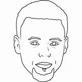 Curry Stephen Drawing Coloring Pages Drawings Cool Paintingvalley sketch template