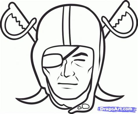 raiders coloring pages football coloring pages oakland raiders logo