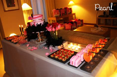 Pearl Cakes Events Dessert Table Burlesque Bachelorette
