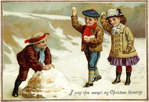 A Collection Of 17 Cute And Funny Vintage Christmas Cards