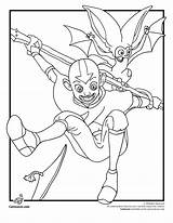 Coloring Aang Airbender Momo Recortar Mewarnai Pegar Kolorowanki Ausmalbild Legenda Aanga Coloringpages sketch template