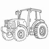 Deere John Tractor Coloring Pages Drawing Machine Farm Printable Equipment Outline Print Windmill Construction Color Powerful Drawings Getdrawings Getcolorings Colouring sketch template