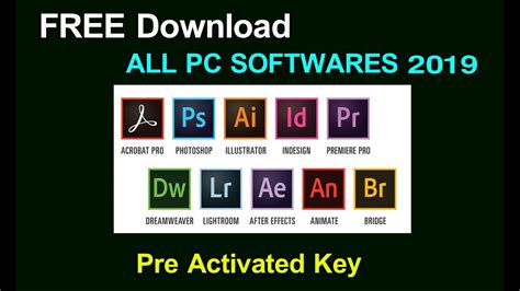 pc software   full version adobe  software list   youtube
