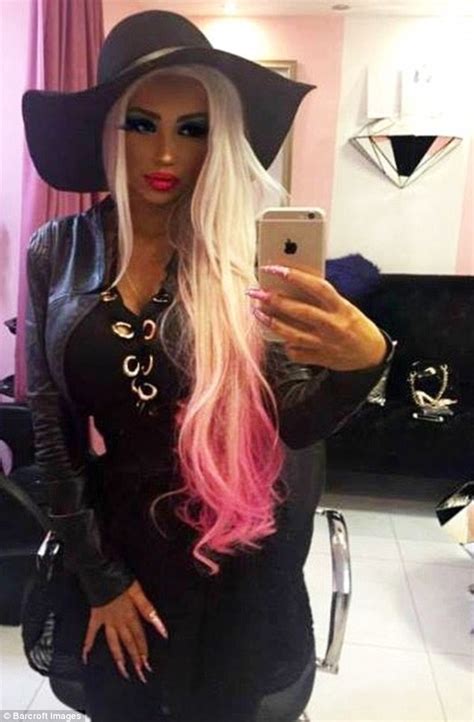 czec human barbie spends £1 000 a month on procedures daily mail online