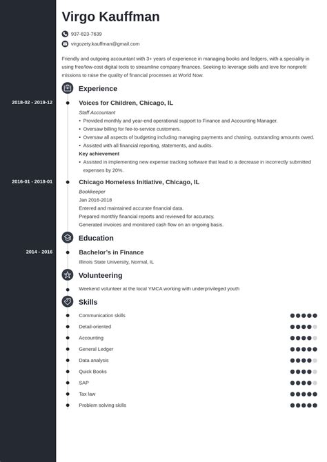 nonprofit resume examples template guide resumetemplate