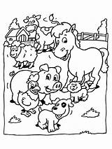 Dieren Kleurplaten Boerderij Uitprinten Hewan Mewarnai Tekeningen Kleuren Binatang Animasi Bergerak Jonge Printen Af Tekening Animaatjes Desnhos Paard Dier Animierte sketch template
