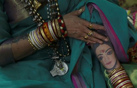 From Pariah To Demigod Transgender Leader A Star At Kumbh