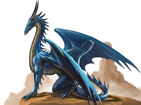 blue dragon  benwootten  deviantart