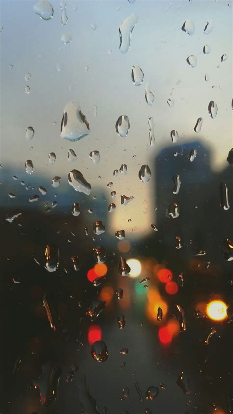 raindrops on window full hd wallpaper iphone 6 6s plus