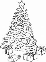 Tree Coloring Pages Big Christmas Color Giant Printable Getcolorings Print sketch template