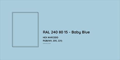 ral    baby blue color color codes similar colors