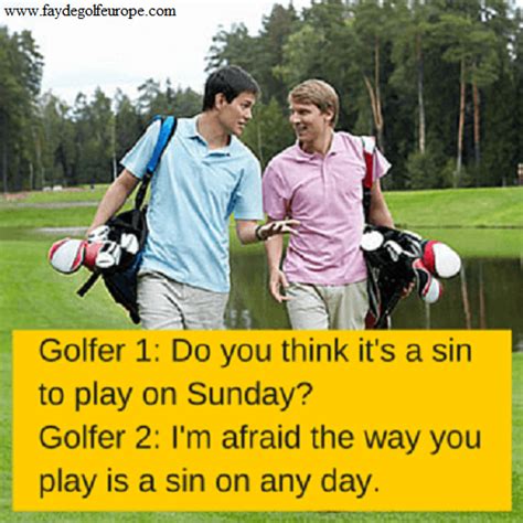 Golf Joke Of The Day Joke Of The Day Jokes Golf Humor