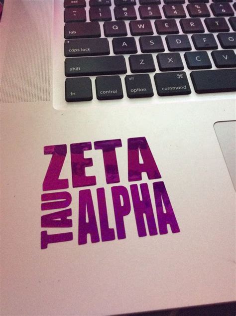 zeta tau alpha block decal by bowsandclips on etsy 5 00 code