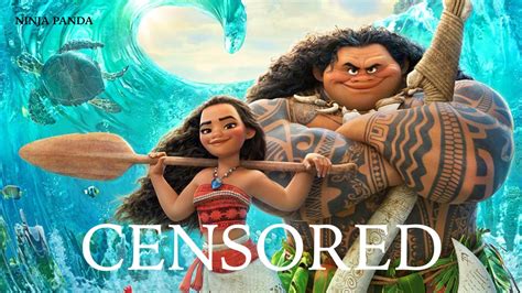 Moana Unnecessary Censorship Try Not To Laugh Youtube