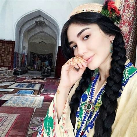 Beautiful Uzbek Girl Zarina Nizomiddinova Without Makeup Pretty