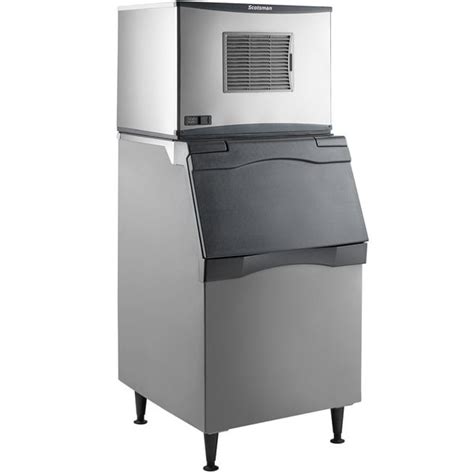 scotsman cma  prodigy series  air cooled medium cube ice machine  bin  lb