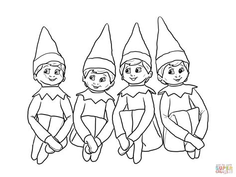 elf  shelf drawing  getdrawings