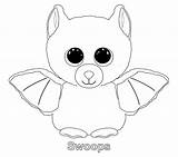 Beanie Boo Ty Coloring Pages Boos Bat Printable Choose Board Print Sheets Babies Kids sketch template