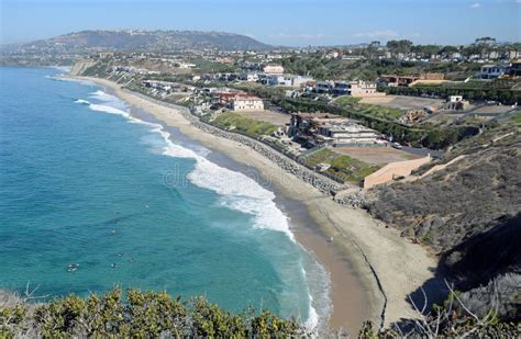 dana strand beach  dana point california stock image image  surfing ocean