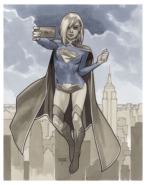 supergirl nycc 2015 pre show commission by mahmud asrar art references and inspirations
