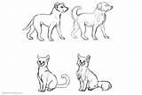 Coloring Pages Realistic Dog Cat Wip Mauston Girl Kids Printable Cats Dogs sketch template