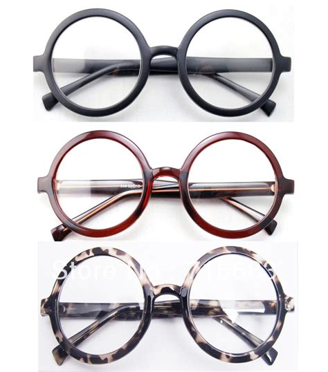 large size oversized retro vintage harry potter round eyeglass frame