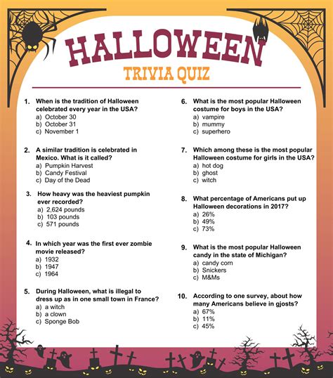 printable halloween trivia quizzes     printablee